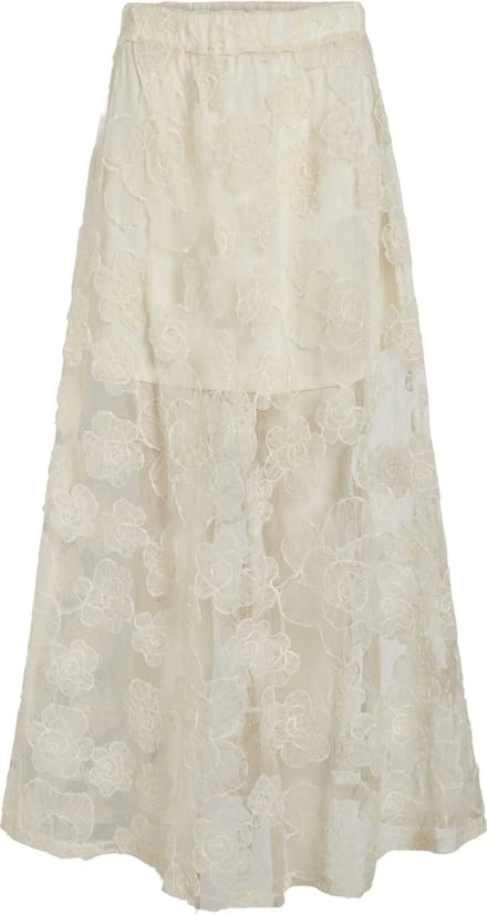 VILA - VIKARIA HW LACE MIDI SKIRT - Dames - Rokken
