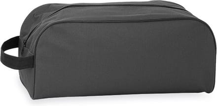 Schoenentas - 8 liter - zwart - 35 x 16 x 15 cm - polyester - ritssluiting - reizen - opbergen