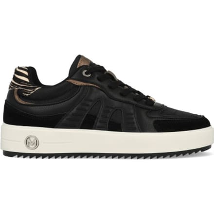 Mexx Sneaker Persia Olli Zwart/bruin Dames - Maat 41