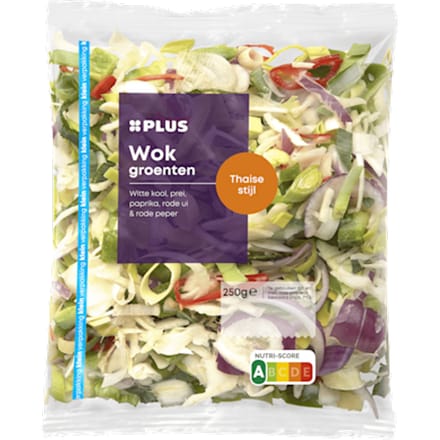 Wokgroenten Thaise stijl kvp