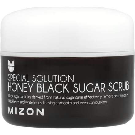 Mizon, Honey Brown Sugar Scrub, 3.17 oz (90 g) black