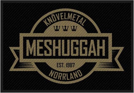 Meshuggah - Crest Patch - Zwart