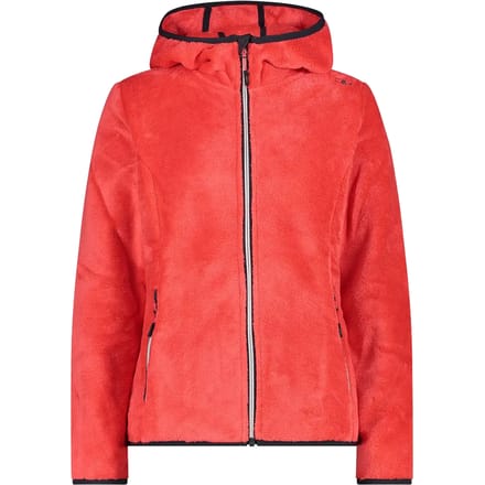 Dames fleece met capuchon CMP