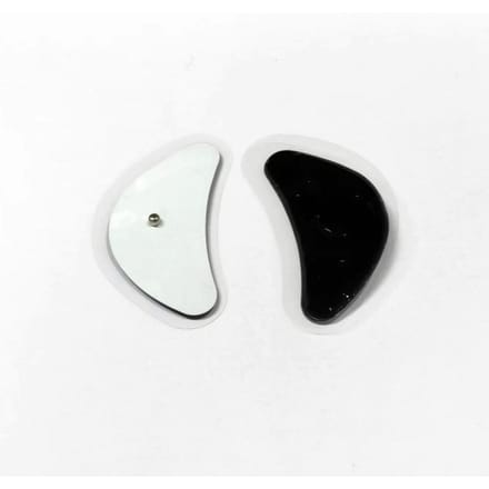 Grensoverschrijdende EMS gezichtsmassager elektrodepatch, Crescent Therapy Patch, Pulse Moon gezichtsmassager, V-gezichtspatch