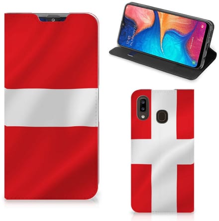 Standcase Hoesje voor Samsung Galaxy A30 Standcase Denemarken