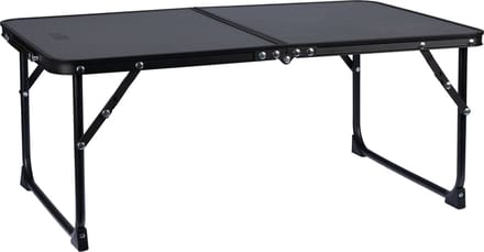 Abbey Camp Campingtafel 64x42 cm Compact & Opvouwbaar - hoogte 28 cm - Grijs