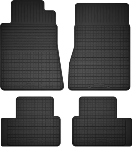 Wielganizator BasicProtect - Auto Rubber Matten - 4 Stuks - Antislip - Weerbestendig