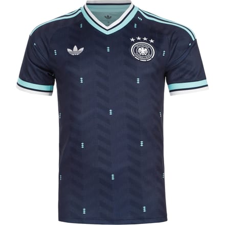 Adidas Germany Truien/Replica's Heren - Blauw - Maat L - Poly Jersey
