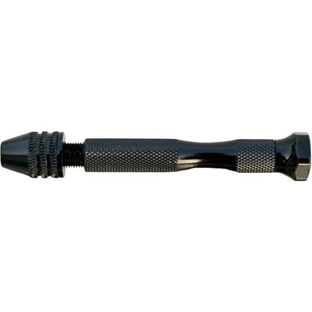 Perceuse hélicoïdale, perceuse à main, trou de perçage, alliage d'aluminium, Mini Micro perceuse à main en aluminium avec mandrin hélicoïdal Hand twist drill+10pcs tw