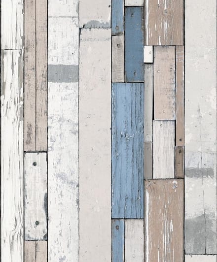 Faux Semblant sloophout beige/blauw