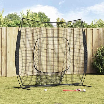 vidaXL - Honkbaloefennet - Zwart - 250 - x - 106 - x - 209 - cm - Polyester