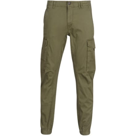 JACK & JONES Herenkleding: STUDIO JPSTPAUL FLAKE CARGO OLIVE NIGHT NOOS Regular Fit Broek in maat 32.