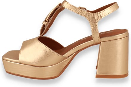 Crinkles Dames Sandaal | Goud | Maat: 38