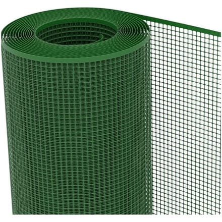 TENAX Quadra Plastic Net - Groen, 1 x 10 m