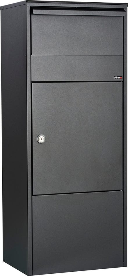 Allux 800 pakketbrievenbus - zwart