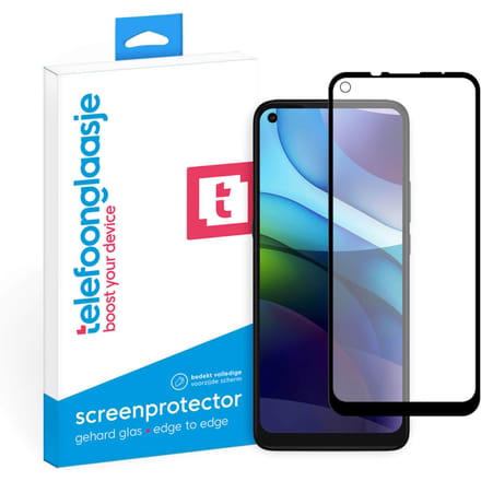 Motorola Moto G9 Power screenprotector gehard glas Edge to Edge