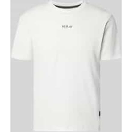 Replay Heren T-Shirt regular fit Wit XL Ronde Hals Volwassenen