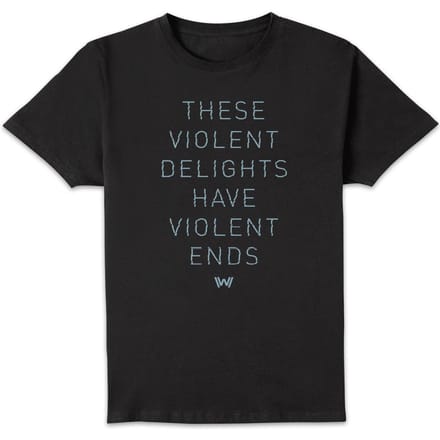 Westworld Violent Delights Men's T-Shirt - Black - L