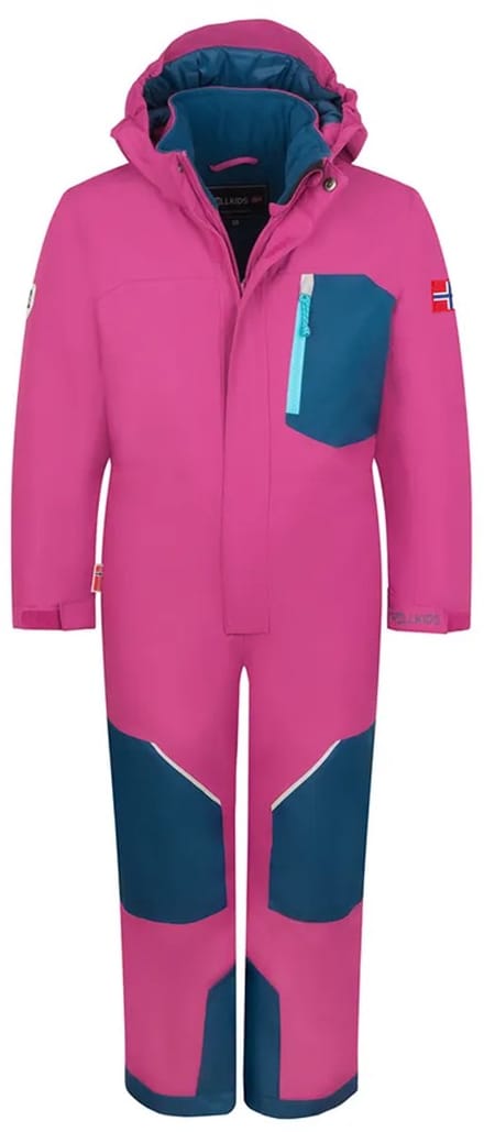 Trollkids Isfjord Xt Racepak Roze 134 cm Kinderen