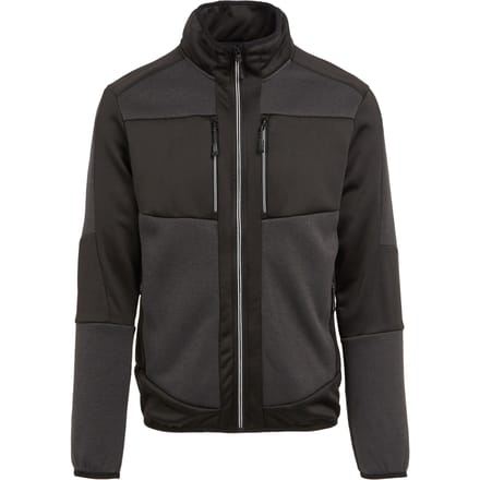 Regatta E-Volve gebreide stretch midlayer voor volwassenen (As/Zwart)