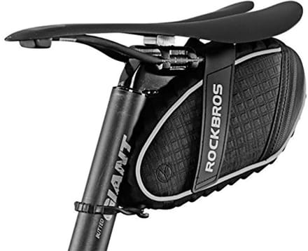 Fietszadeltassen Waterdicht met Reflecterende Strips en Ruimte voor Accessoires