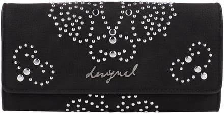 Desigual portemonnee Poker Face Mone Mariona Long Wallet Black zwart