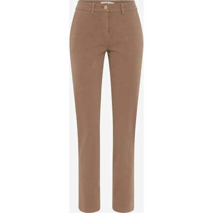 Brax Dames Chino  Style MARON S WARM GREIGE, lichtbruin, maat 40