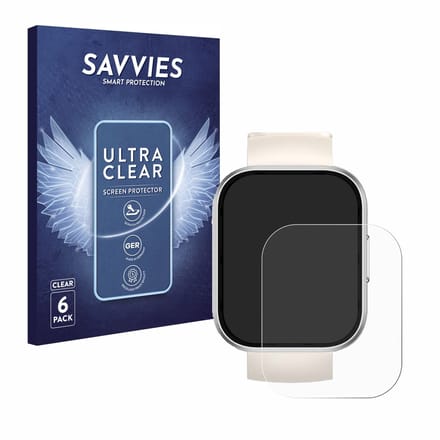 Savvies - Screenprotector voor Oukitel BT103 1.91" - Folie Beschermfolie transparant 6 Stuks