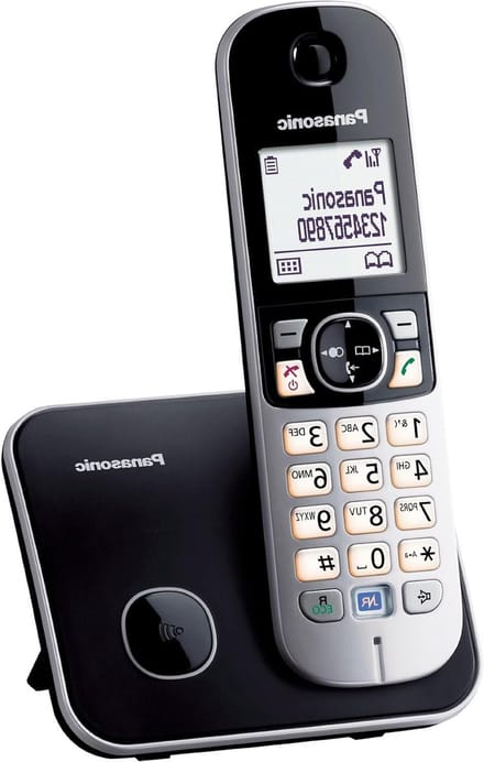Draadloze Telefoon - Huistelefoon DECT - Thuis Bellen - Handsfree Bellen - 120 Nummers - Grijs