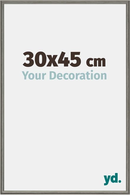 Your Decoration - Fotolijst 30x45 cm - Aluminium - Mercury Structuur - New York