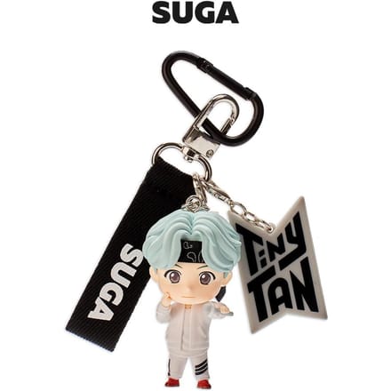 [Korea] BTS (Bangtan-jongens) Sleutelhangerfiguur, TinyTan, officieel, origineel, authentiek, KPOP black