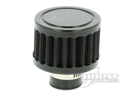 Carter ontluchtingsfilter – zwart - 19mm