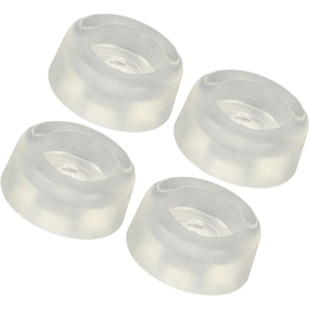 4 Stuks Naaimachine Bedkussen Zacht PVC Plastic Elastisch Helder Vibratiedempend Naaimachine Kussen voor Reparatie Vervanging white