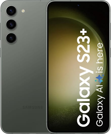Samsung Galaxy S23 Plus 5G 12GB RAM/256 Smartphone SIM+eSIM 8/256GB groen