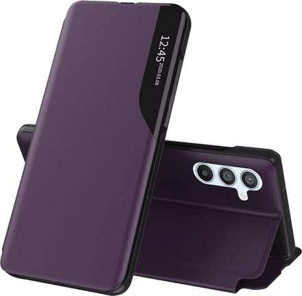 Hoesje geschikt voor Samsung Galaxy A54 - Techsuit eFold Book Case - Paars