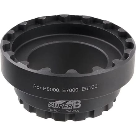 Verwijderen motortandwiel Super B Shimano E8000 / E7000 / E6100 Vae
