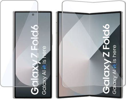 Geschikt voor Samsung Galaxy Z Fold 6 - Screenprotector - Beschermglas Folie