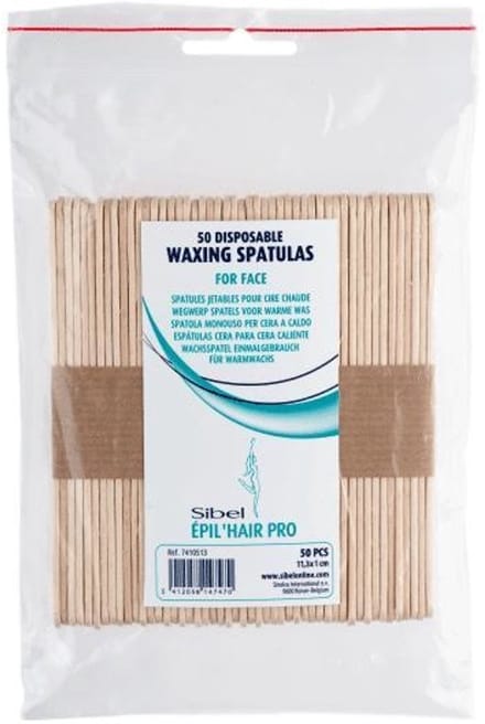 Sibel Epil'Hair Pro Wegwerpspatels 50st 113x10x2mm