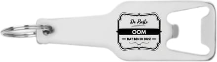 Akyol - de beste oom dat ben ik dus flesopener - Oom - familie - cadeau - 105 x 25mm