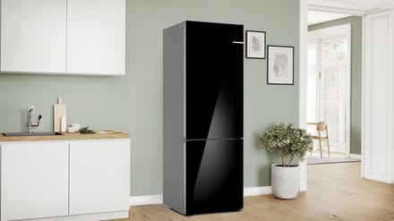 Bosch Serie 6 KGN49LBCF koel-vriescombinatie Vrijstaand 440 l Zwart