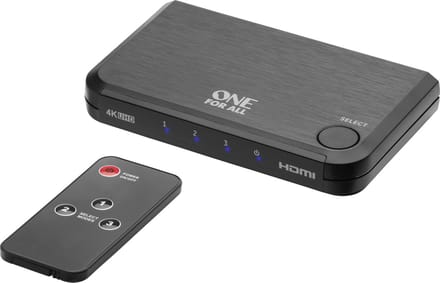 One For All SV1632 smart HDMI switch - 4K - 3in -> 1out