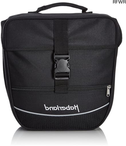 RFWR® Instap Fietstas Zwart 12,5L - Durable en Ruimtebesparend