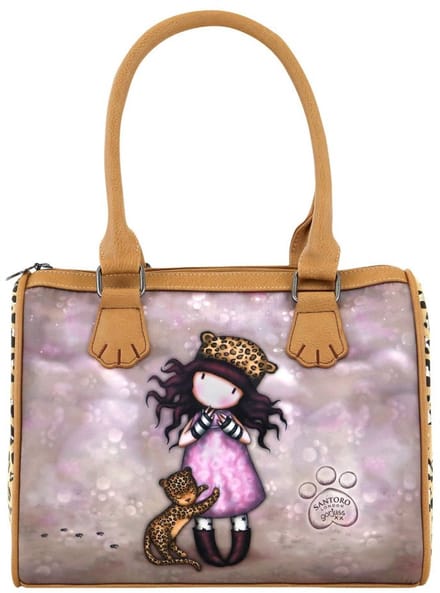 Handtas Gorjuss Luipaard (28 x 22 x 13 cm)