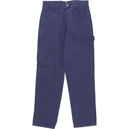 Dc Carpenter Pant Stone Washed Navy lange herenbroek