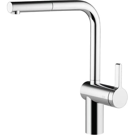 KWC LIVELLO Single lever sink mixer with pull-out spout 10.231.103.000FL