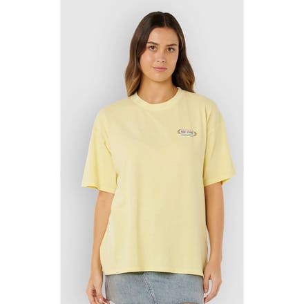 Rip Curl Surf Revival Heritage TEE - Pastel Yellow
