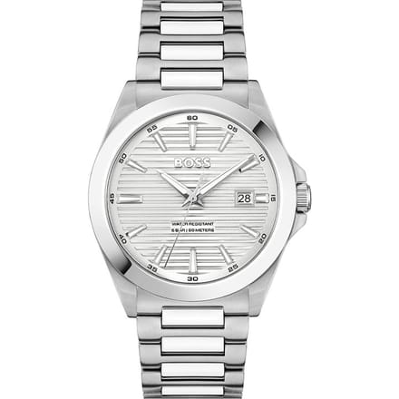 Hugo Boss - Heren Horloge Strike - Zilver