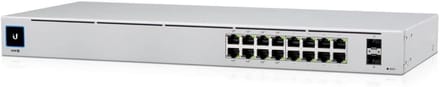 16-poorts L2 beheerde switch met PoE+