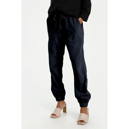 Pants Suiting Relaxed fit Midnight Marine