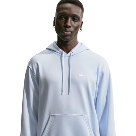 Nike fleece Hoodies Heren - Blauw - Maat S